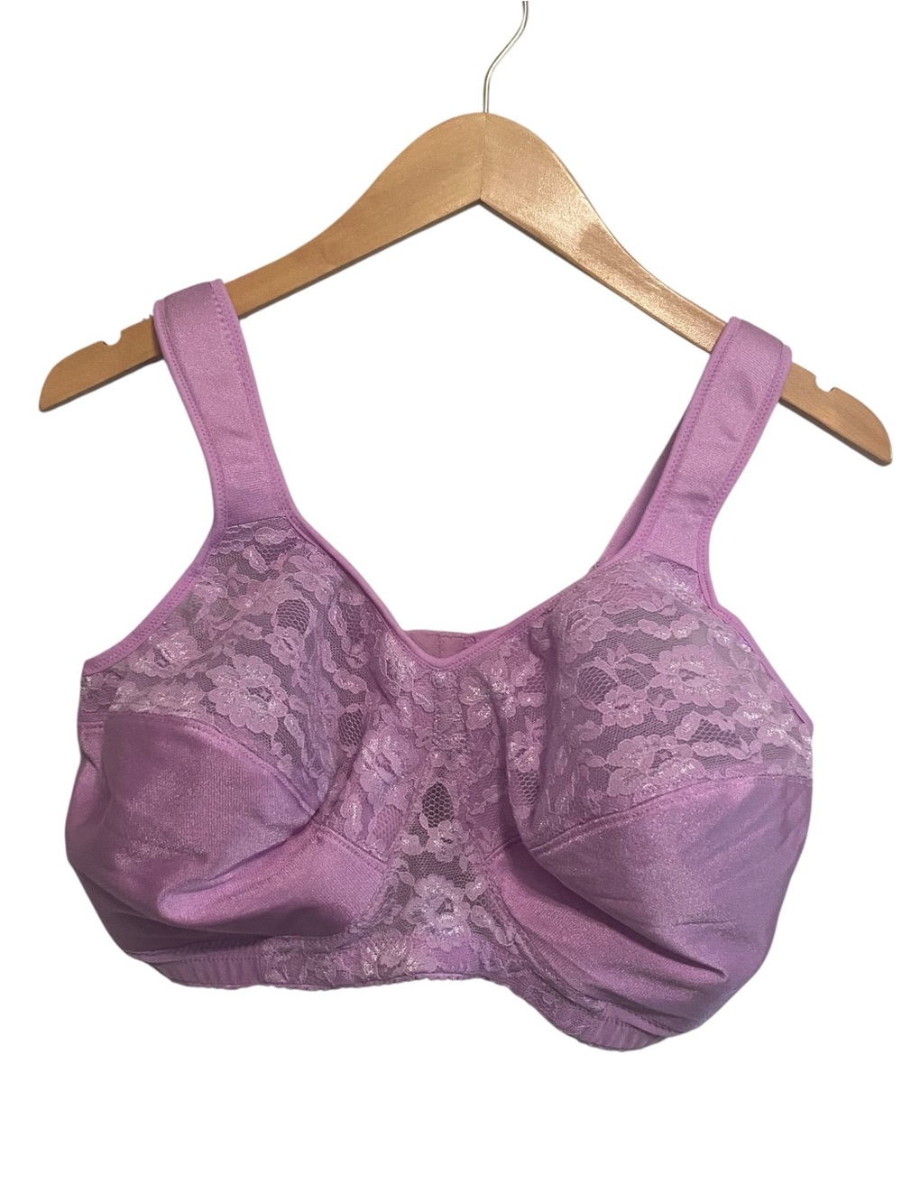 NWT Comfort Choice Light Purple The Easy Enhancer Bra Size 42DDD
